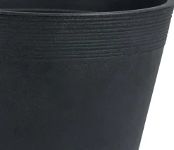 Dehner Pflanzkübel & Blumenkästen|Blumentöpfe & Übertöpfe > Kunststoff-Topf Groovy, konisch,