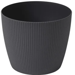 Dehner Kunststoff-Topf Magnolia, konisch Anthrazit Clearance