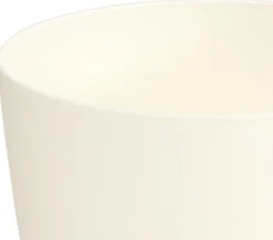 Dehner Blumentöpfe & Übertöpfe - Kunststoff-Topf Mila, konisch Weiß
