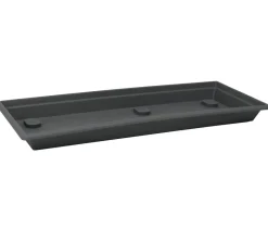 Dehner Pflanzkübel & Blumenkästen > Kunststoff-Untersetzer Magnus, rechteckig, ca. B96,5/H8/T36,5 cm