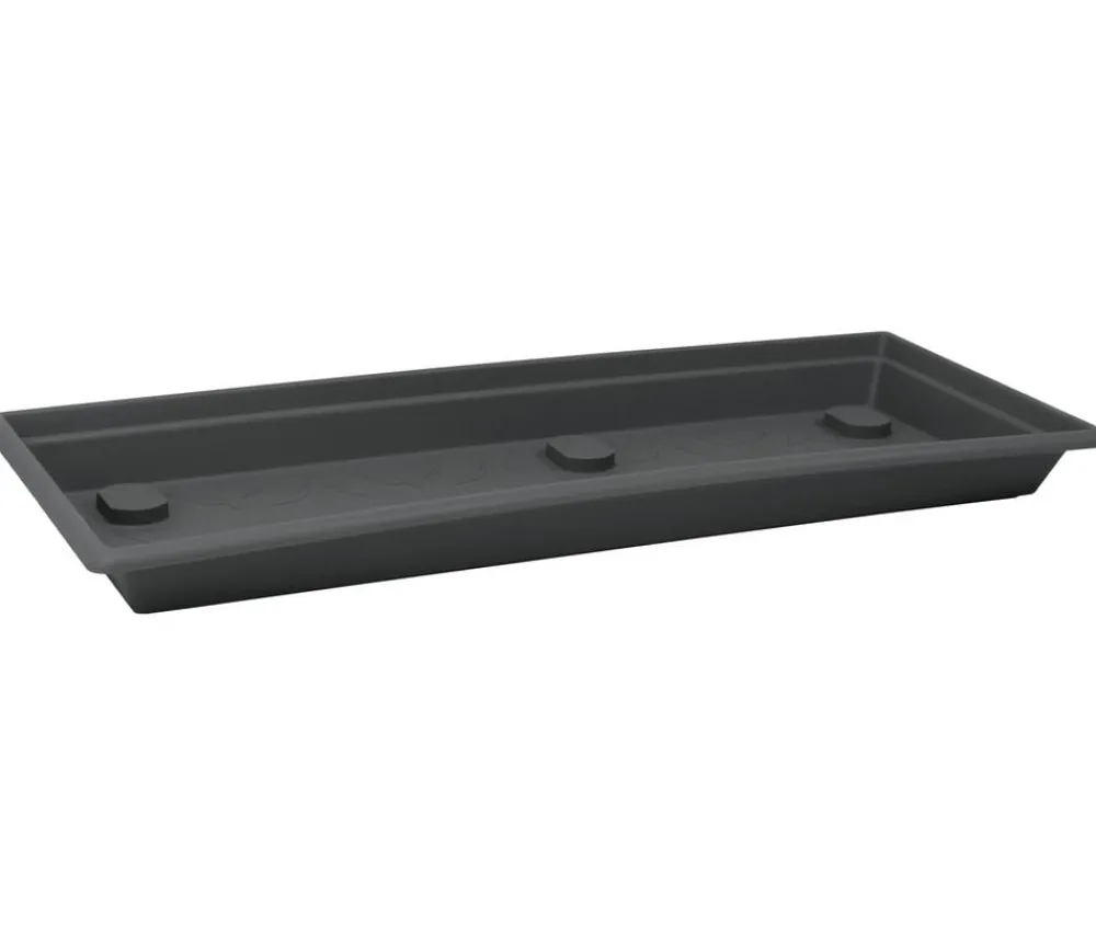 Dehner Pflanzkübel & Blumenkästen > Kunststoff-Untersetzer Magnus, rechteckig, ca. B96,5/H8/T36,5 cm