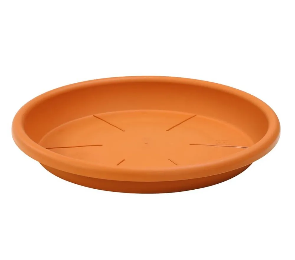 Dehner Kunststoff-Untersetzer Eolo, rund Orange Clearance
