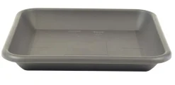 Dehner Blumentopf Untersetzer - Kunststoff-Untersetzer Eolo, rund Orange