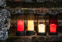 Dehner Grabschmuck & Grabgestaltung > LED-Grablaterne, ca. H27 cm