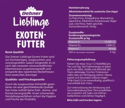 Dehner Lieblinge Exoten-Futter Online