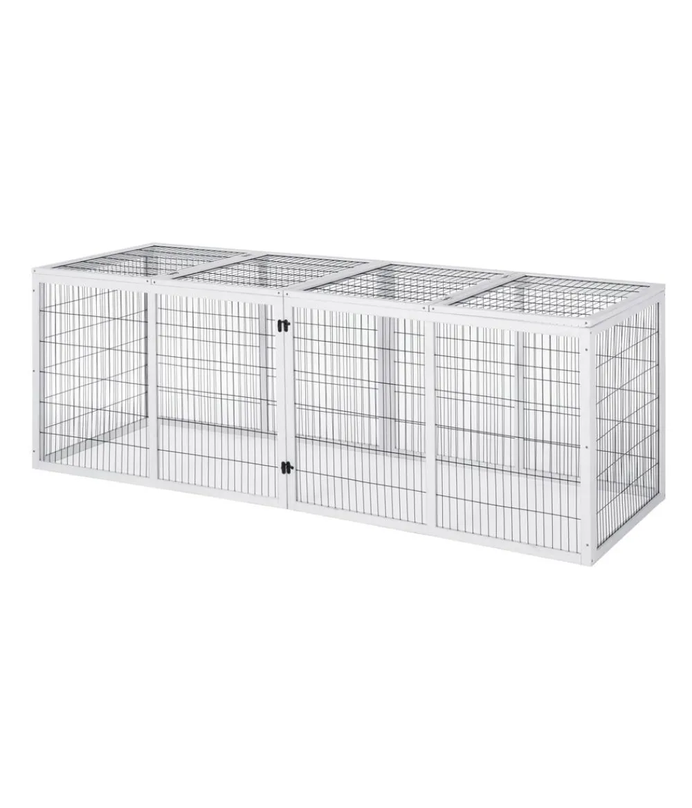 Dehner Lieblinge Freilaufgehege Monumento, ca. B200/H70/T70 cm Weiß Online