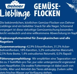 Dehner Lieblinge Gemüse-Flocken, 250 g Discount