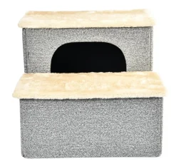 Dehner Lieblinge Mehr Katzenzubehör|Katzenhöhlen - Haustiertreppe Sussex, /, ca. B43/H33/T35,5 cm