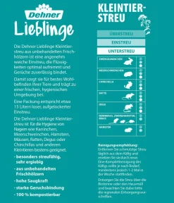 Dehner Lieblinge Kleintierstreu & Stroh - Heimtierstreu, 15 l
