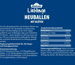 Dehner Lieblinge Heu > Heuballen im Karton, 2 x 400 g