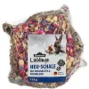 Dehner Lieblinge Heu > Heu-Schale mit Rosenblüte & Kornblume, 115 g