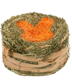 Dehner Lieblinge Heu - Heu-Wickel mit Kaninchen-Dekor, 65 g