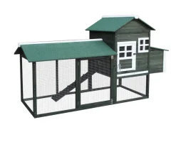 Dehner Lieblinge Bauernhof Zubehör|Hühnerställe > Hühnerstall Happy Hen, ca. B213,5/H122/T91,5 cm