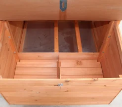 Dehner Lieblinge Hühnerstall Chicken House, ca. B247/H103/T75 cm Braun Discount