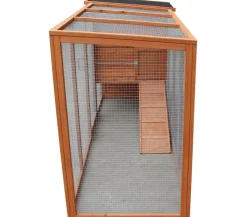 Dehner Lieblinge Hühnerstall Chicken House, ca. B247/H103/T75 cm Braun Discount