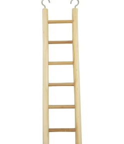 Dehner Lieblinge Holzleiter Lofty, ca. B7/H27/T1,1 cm Hellbraun Sale