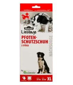 Dehner Lieblinge Mehr Hundezubehör|Hundepflege & Hygiene - Hundebekleidung Pfotenschutzschuhe Schwarz