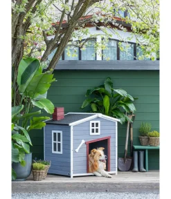 Dehner Lieblinge Mehr Hundeschlafplätze - Hundehütte Hector, ca. B96,5/H103/T79 cm