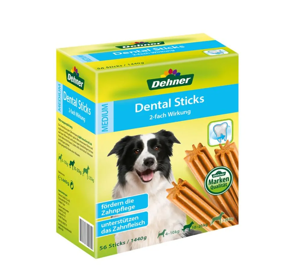 Dehner Lieblinge Hundesnack Dental-Sticks Discount