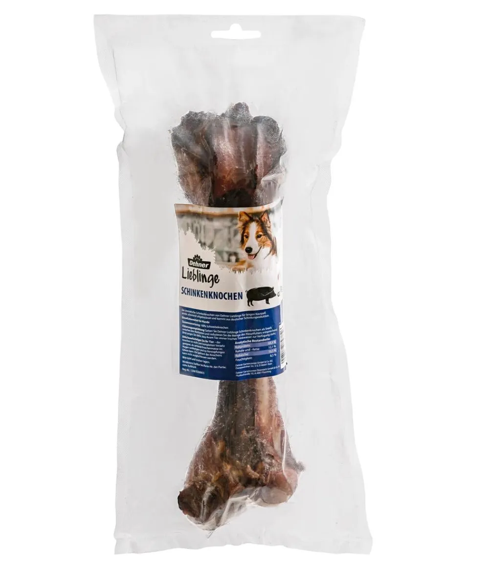 Dehner Lieblinge Hundesnack Schinkenknochen, groß New