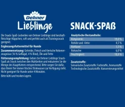 Dehner Lieblinge Hundesnack Snack-Spaß Trainer Hearts, 150 g Hot