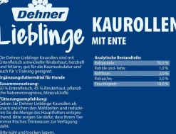 Dehner Lieblinge Hundeleckerlies > Hundesnack Kaurollen, 200 g