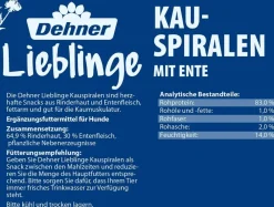 Dehner Lieblinge Hundeleckerlies > Hundesnack Ochsenziemer, 140 g