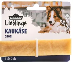 Dehner Lieblinge Hundeleckerlies - Hundesnack Kaukäse, L
