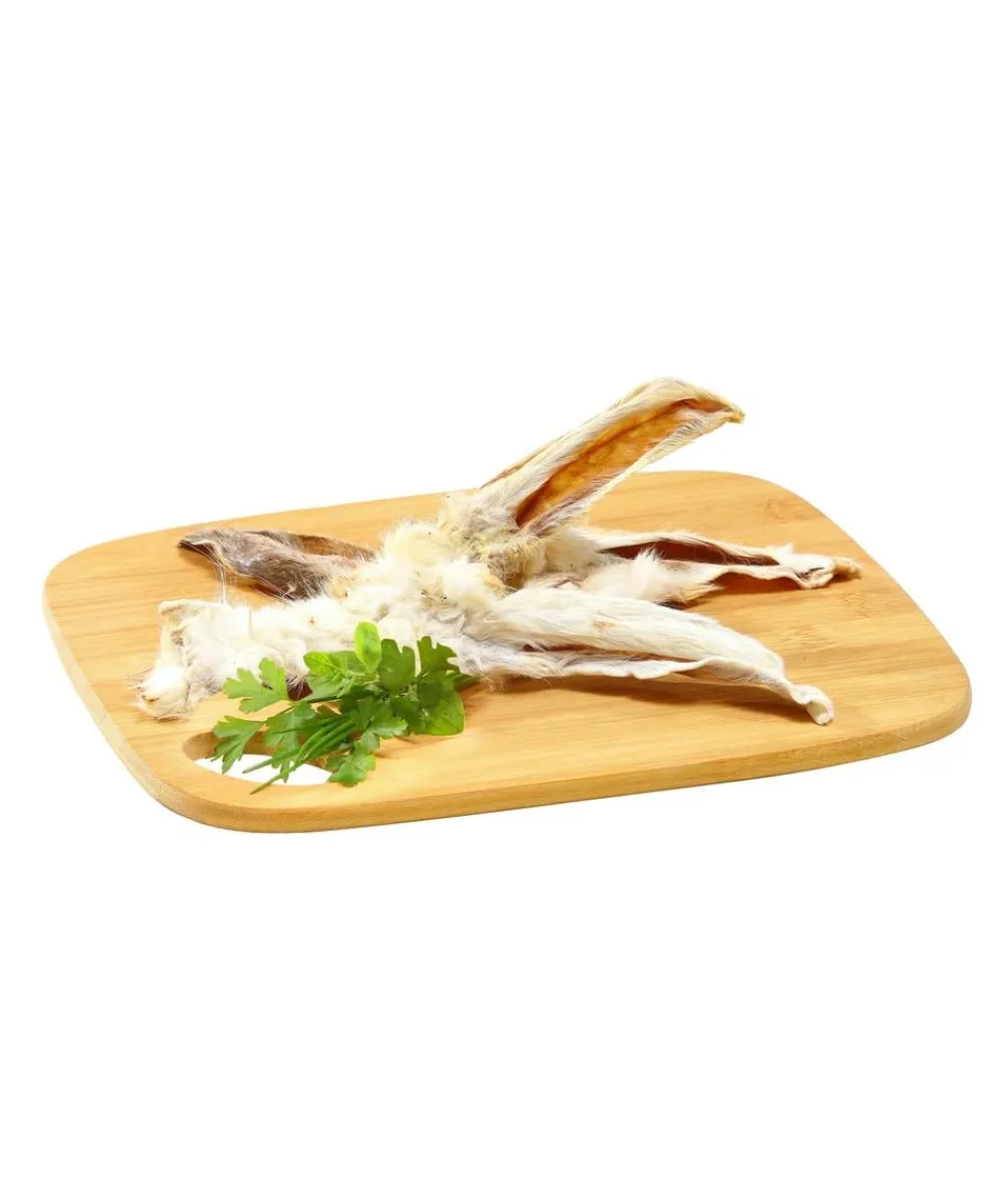 Dehner Lieblinge Hundesnack Kaninchenohren mit Fell New