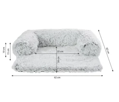Dehner Lieblinge Hundesofa Taro, quadratisch, Weiß New