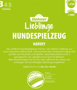 Dehner Lieblinge Hundespielzeug Harvey, ca. B25/H9/T18 cm Grün Best
