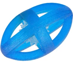 Dehner Lieblinge Hundespielzeug Blinky Rugby, ca. B15/H9 cm Blau Outlet
