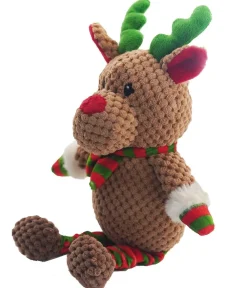 Dehner Lieblinge Hundespielzeug - Hundespielzeug Streaky Rudolph, ca. B22/H36/T11 cm