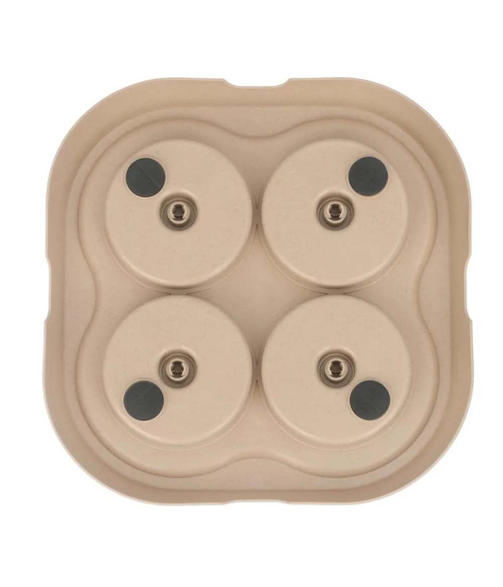 Dehner Lieblinge 2-in-1 Futterspielzeug Ekki, ca. B35/H5/T35 cm Braun Best