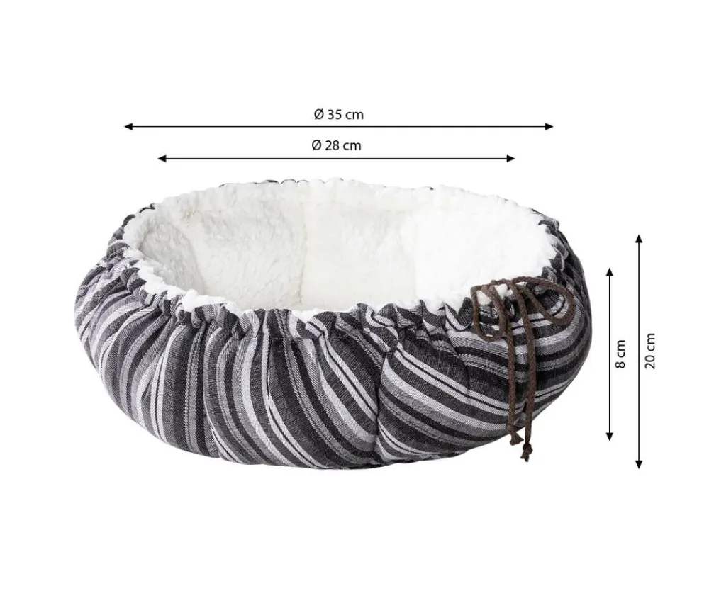 Dehner Lieblinge 2in1 Kuschelbett Alva, rund, ca. Ø35/H20 cm Discount