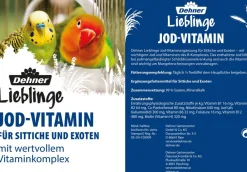 Dehner Lieblinge Vogelfutter & Snacks > Jod-Vitamin, 20 g