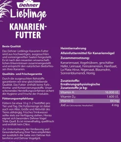 Dehner Lieblinge Vogelfutter & Snacks - Kanarienfutter