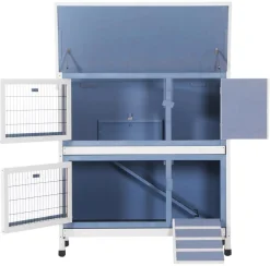 Dehner Lieblinge Kaninchenstall & Hasenstall > Kaninchenstall Original mit Wärmedämmung, ca. B114/H116/T57 cm