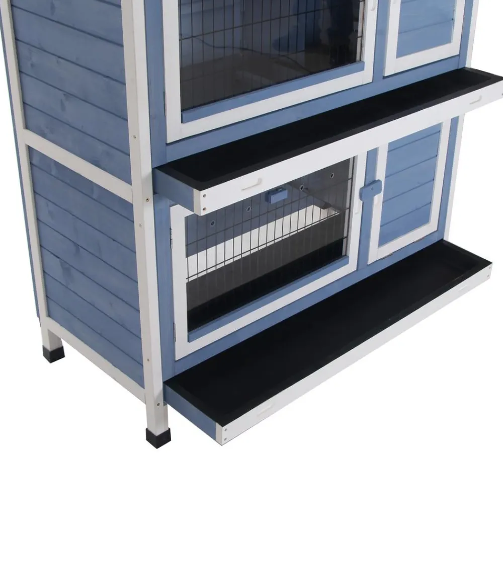 Dehner Lieblinge Kaninchenstall & Hasenstall > Kaninchenstall Original mit Wärmedämmung, ca. B114/H116/T57 cm