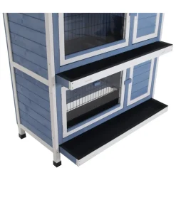 Dehner Lieblinge Kaninchenstall & Hasenstall > Kaninchenstall Original mit Wärmedämmung, ca. B114/H116/T57 cm