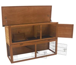 Dehner Lieblinge Kaninchenstall & Hasenstall > Kaninchenstall Hoppel, ca. B136,4/H92/T50 cm