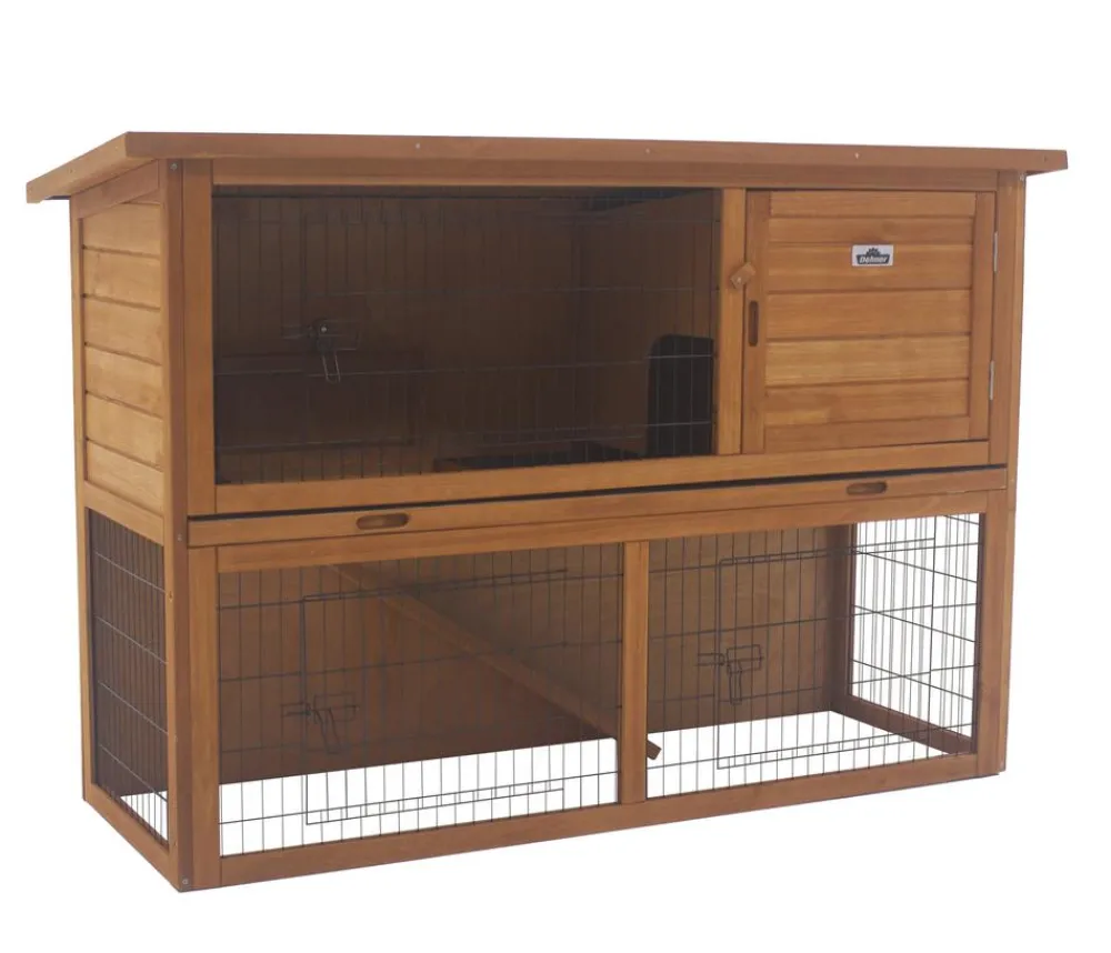 Dehner Lieblinge Kaninchenstall & Hasenstall > Kaninchenstall Hoppel, ca. B136,4/H92/T50 cm