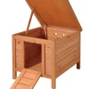 Dehner Lieblinge Mehr Kleintierbedarf - Kaninchen-Schlafhaus Hopsi, ca. B42/H43/T51 cm