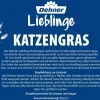 Dehner Lieblinge Katzenleckerlies & Getränke|Nahrungsergänzung Katze - Katzengras Saatgut, 100 g