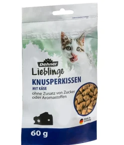 Dehner Lieblinge Katzenleckerlies & Getränke > Katzensnack Knusperkissen, 60 g