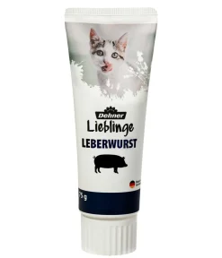 Dehner Lieblinge Katzensnack Leberwurst, 75 g Best