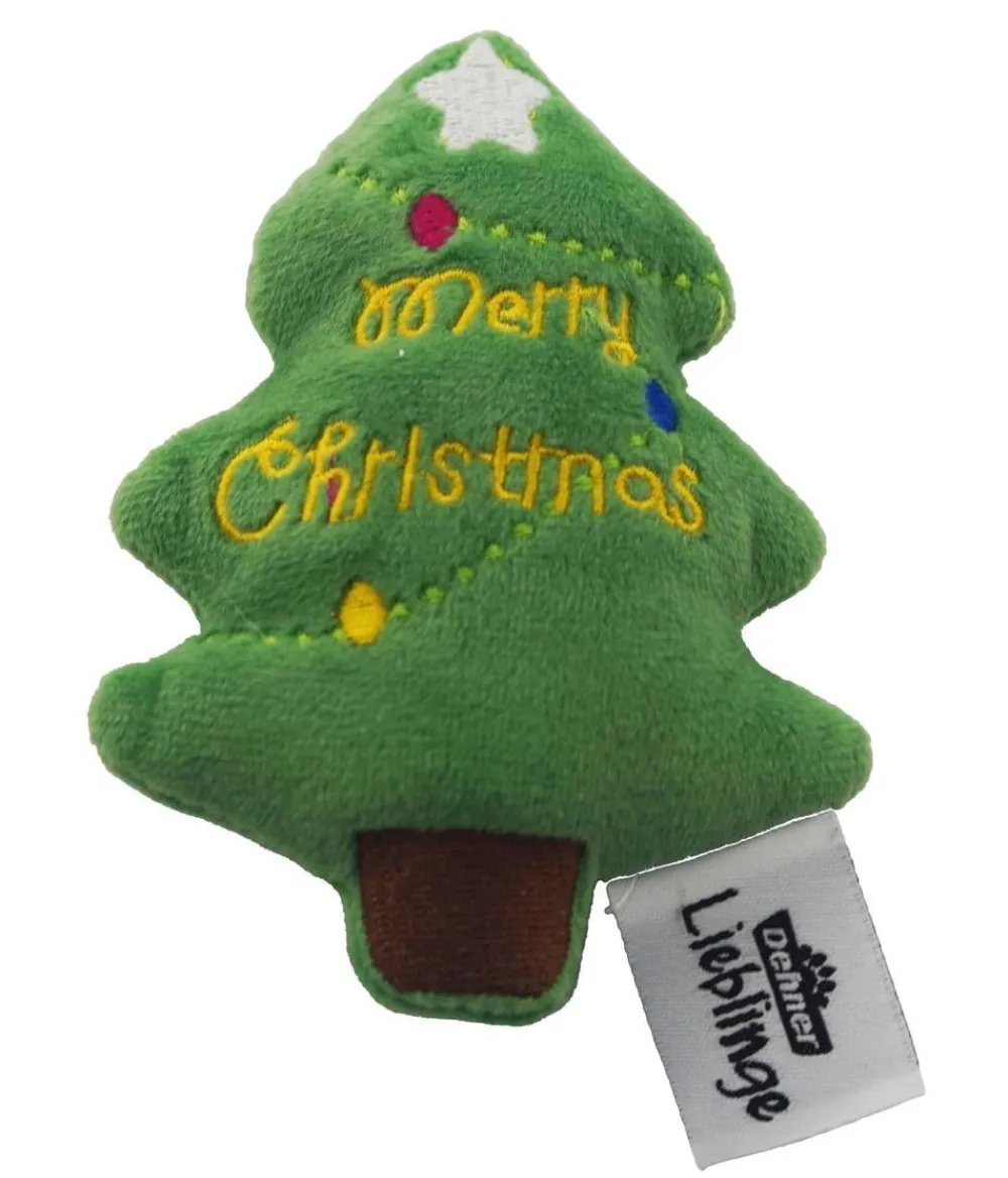 Dehner Lieblinge Katzenspielzeug - Katzenspielzeug Fir Tree, ca. B7,5/H11/T2,5 cm Grün