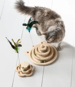 Dehner Lieblinge Katzenspielzeug > Katzenspielzeug Grisu, ca. Ø26/H13,5 cm