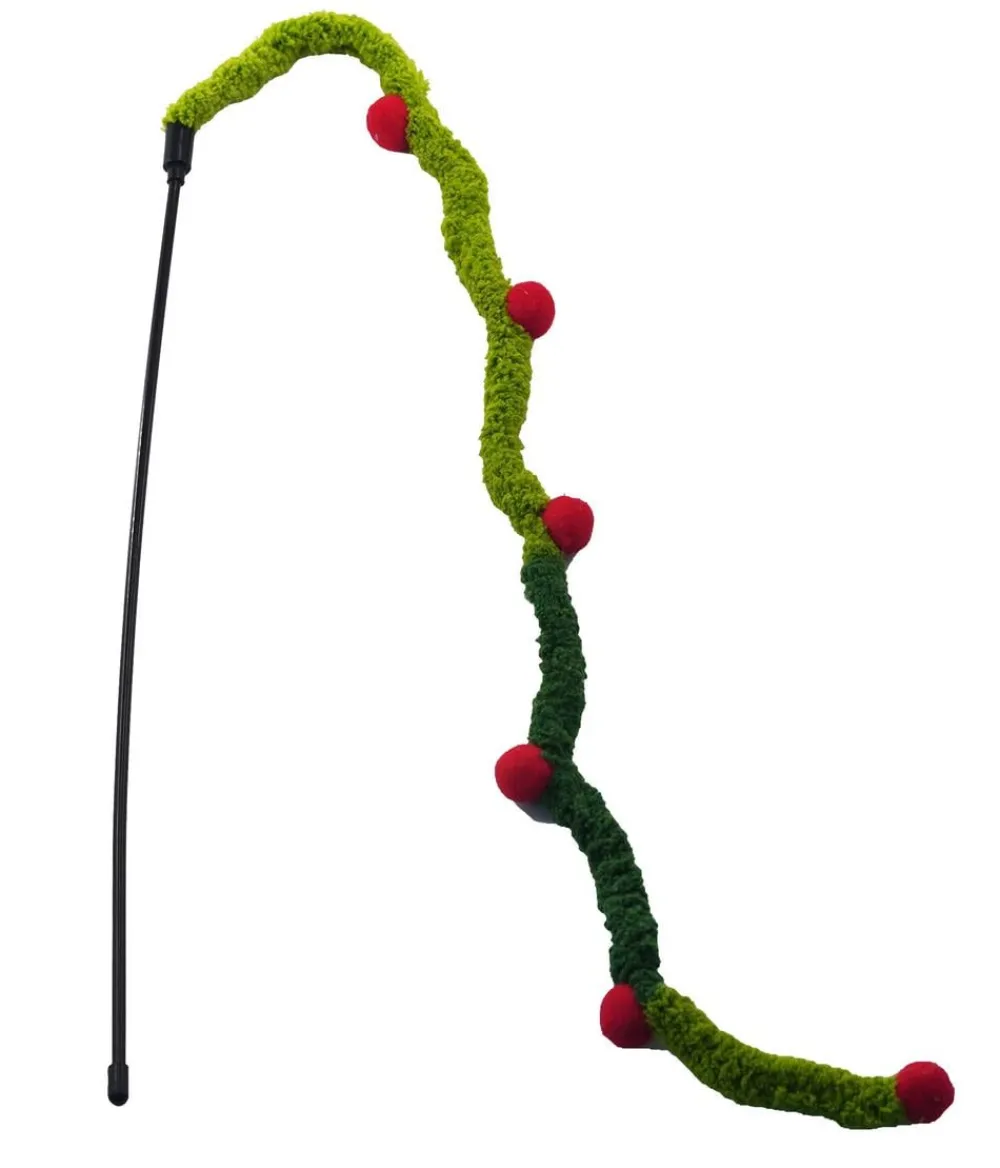 Dehner Lieblinge Katzenspielzeug - Katzenspielzeug Spielangel Decorations, ca. L45-70 cm