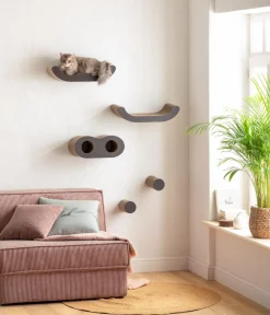 Dehner Lieblinge Mehr Schlaf- & Kratzmöbel > Kletterwand Sidney, 5-teilig